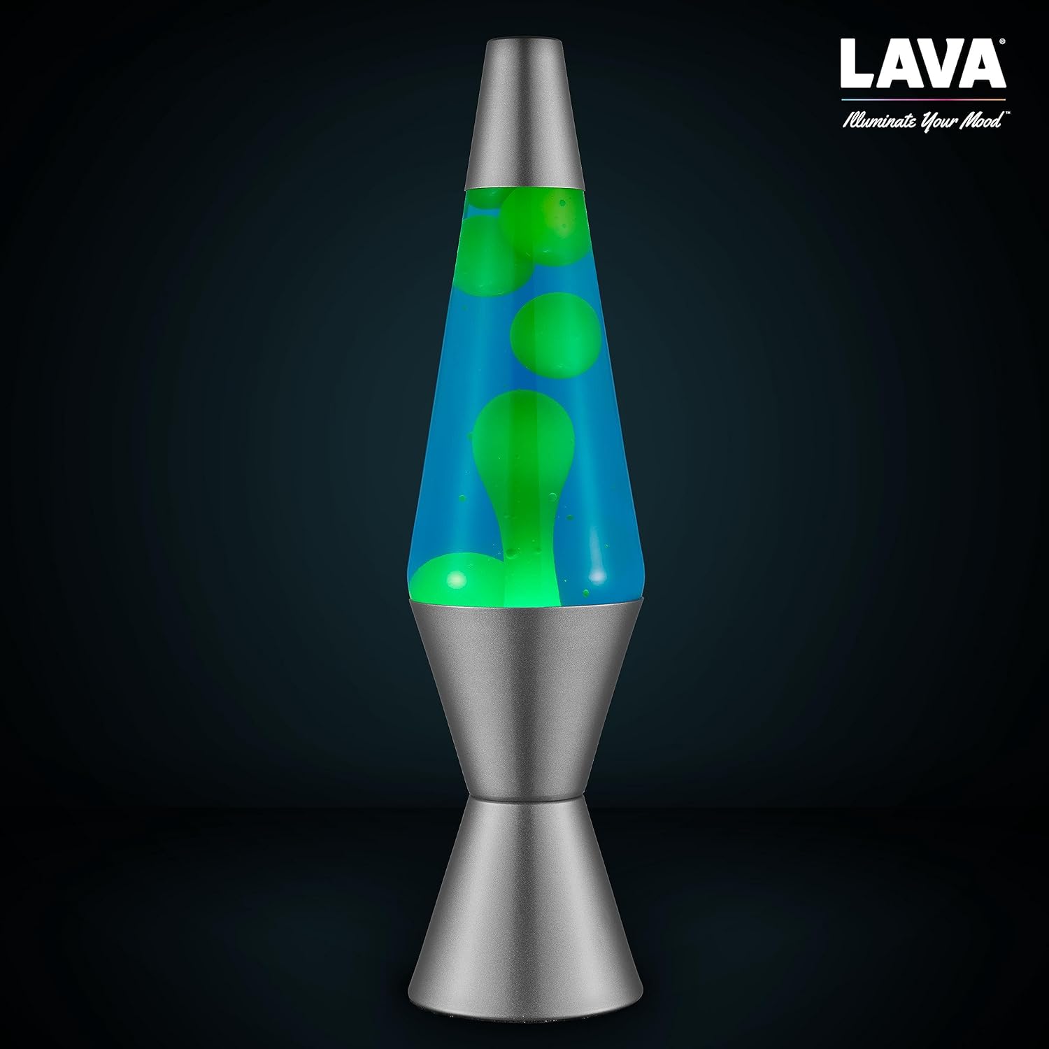Lava? Lamp - 14.5 Deep Ocean - The Original Motion Light - Yellow/Green Wax and Blue Liquid - Item #2634 (Amazon Exclusive) - Image 7